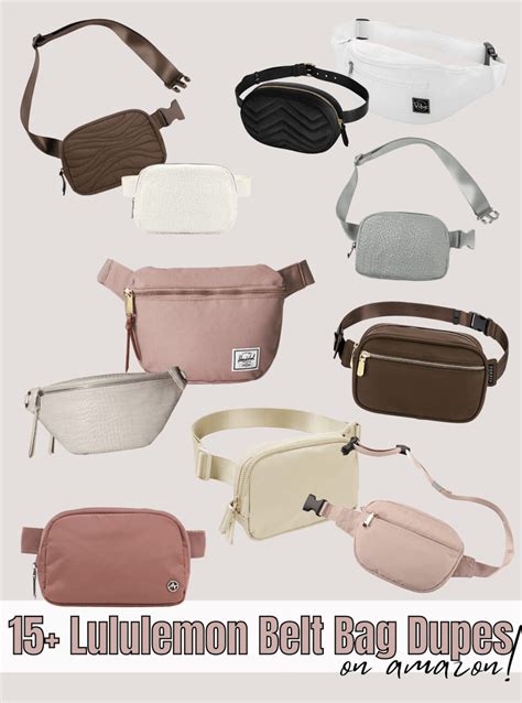 dupe for lululemon everywhere belt bag|best lululemon belt bag dupe.